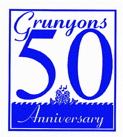 Grunyons 50th Anniversity Logo